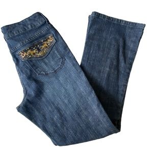 Chico’s Platinum Bootleg Jeans
